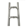 Two-Tone Stainless Steel Mitre T Pull Handle 32X150X400mm, TROJAN - Cashbuild