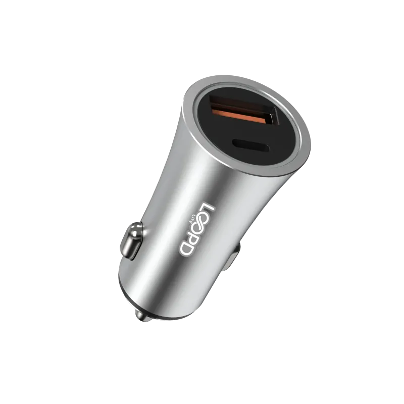 Loopd Lite 2 Port Pd USB Car Charger,  - Cashbuild Loopd Lite 2 Port Pd USB Car Charger,  - Cashbuild