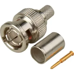 Bnc Crimp Connector Male 6mm, Securi-Prod - Cashbuild