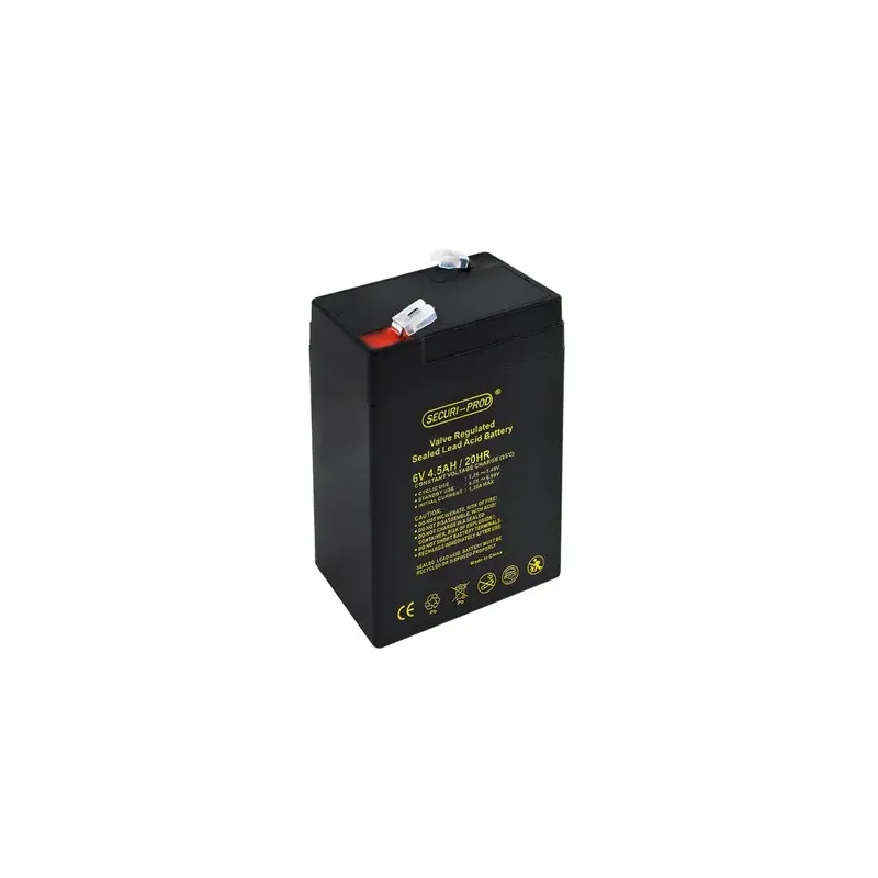 Battery 6V 4,5Ah Lead Acid, Securi-Prod - Cashbuild Battery 6V 4,5Ah Lead Acid, Securi-Prod - Cashbuild