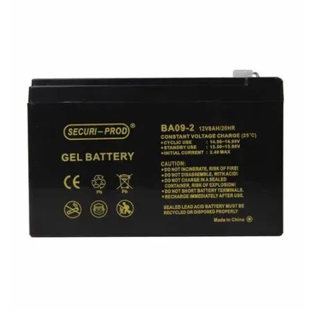 Battery 12V 8Ah gel, Securi-Prod - Cashbuild