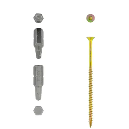 Cut Screw 6 X 120mm Quantity:25, EUREKA - Cashbuild