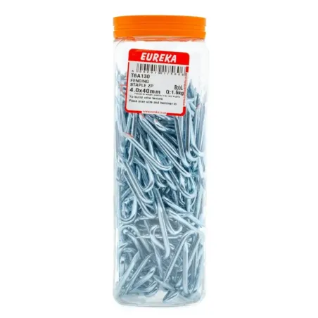 Fencing Staple 4 X40mm Quantity:1.5Kg, EUREKA - Cashbuild