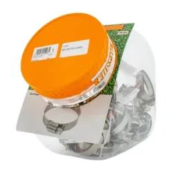 Hose Clamp 32 -57mm Quantity:2, EUREKA - Cashbuild