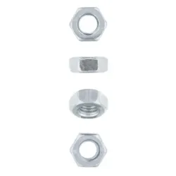 Eureka Nut Hex Zinc Plated 10mm Quantity:50, EUREKA - Cashbuild