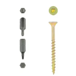 Eureka Cut Screw Smooth Shank Yp 3.5X40mm Quantity:90, EUREKA - Cashbuild