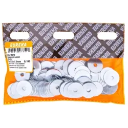 Eureka Washer Large Zn Pl 5X25X1.5mm Quantity:100, EUREKA - Cashbuild