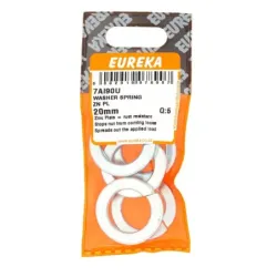 Eureka Washer Spring Zn Pl 20mm Quantity:5, EUREKA - Cashbuild