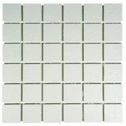 Mosaic Tile Lace White 45X45mm Q3, FALCON - Cashbuild