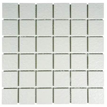 Mosaic Tile Lace White 45X45mm Q3, FALCON - Cashbuild