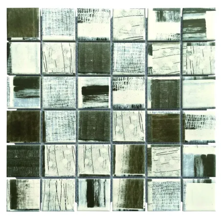 Mosaic Tile Retro Mix 48X48mm Q3, FALCON - Cashbuild