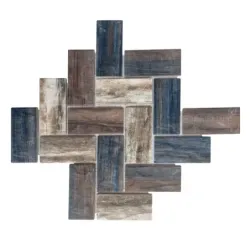 Mosiac Tile Fishbone Beach 95mmx45mm Q3, FALCON - Cashbuild