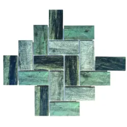 Mosiac Tile Fishbone River 95mmx45mm Q3, FALCON - Cashbuild