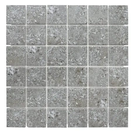 Mosaic Tile Marble Terrazzo 48X48mm Q3, FALCON - Cashbuild