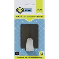 Rectangle Stainless Steel Hook Large, MTS - Cashbuild