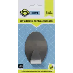 Oval Stainless Steel Hook Large, MTS - Cashbuild