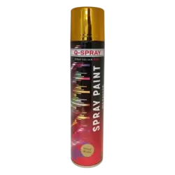 Q-Spray Paint Metallic 18K gold 300ml, Q-Spray - Cashbuild