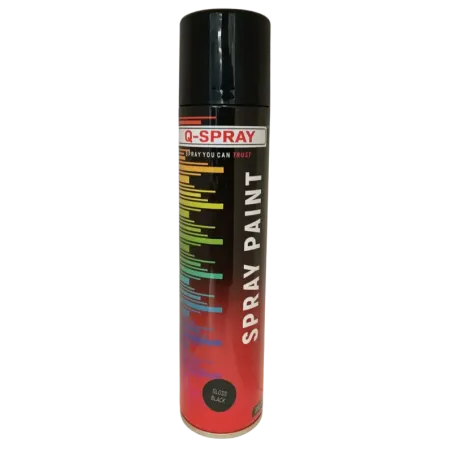 Q-Spray Paint gloss Black 300ml, Q-Spray - Cashbuild