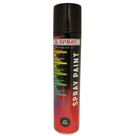 Q-Spray Paint Deep Brown 300ml, Q-Spray - Cashbuild
