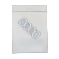 Shower Curtain With Rings 2M X 1.3M White, QUALITOOLS - Cashbuild