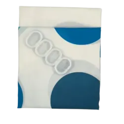 Shower Curtain With Rings 2M X 1.3M Assorted Colour, QUALITOOLS - Cashbuild