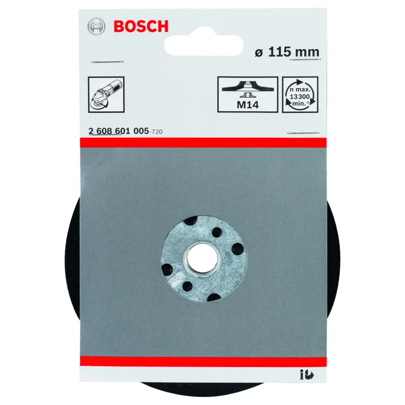 Rubber Backing Pad Bosch 115mm, - Cashbuild Rubber Backing Pad Bosch 115mm, - Cashbuild