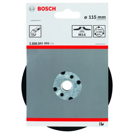 Rubber Backing Pad Bosch 115mm,  - Cashbuild