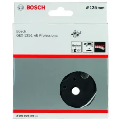 Rubber Backing Pad Sander Bosch 125mm,  - Cashbuild