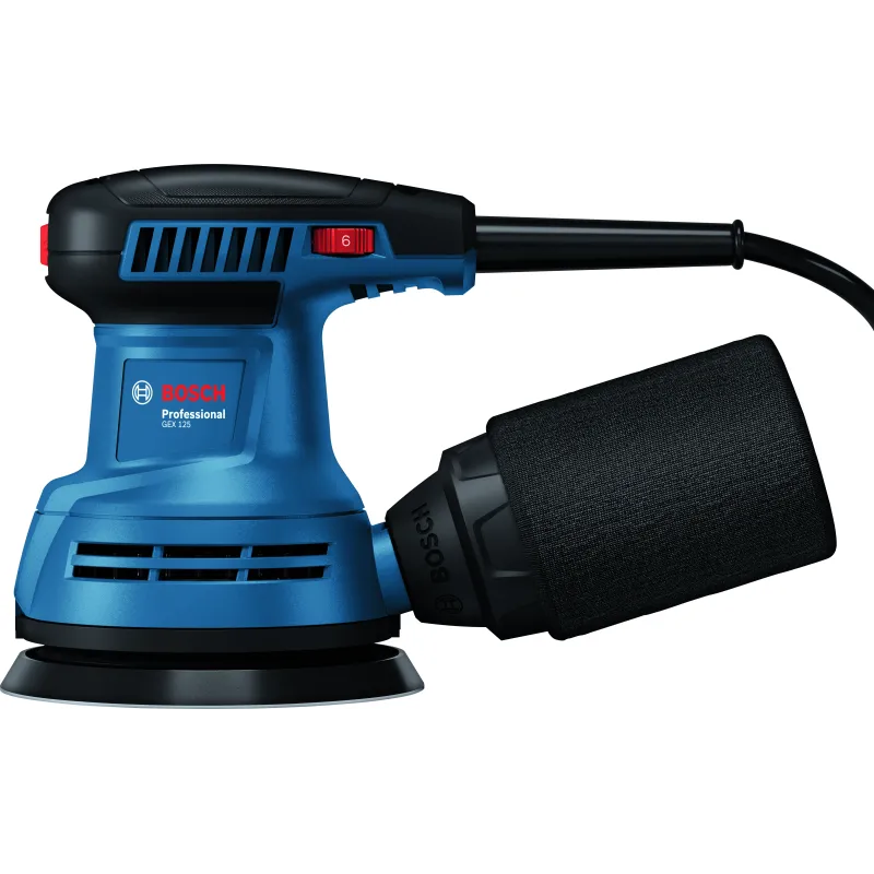 Sander Round Orbital Bosch Gex 125, - Cashbuild Sander Round Orbital Bosch Gex 125, - Cashbuild