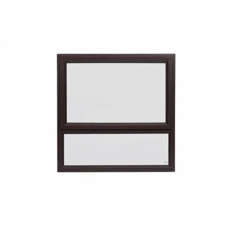 Window Frame Aluminium ECO-PT99 Obscure 26X890X890 Bronze,  - Cashbuild