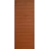 Door Fire Hardwood Finish 30 Minute Fire Rating Horizontal grooved Pd652,  - Cashbuild