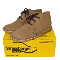 Half Leather Boot Cabretta 40R Size 6, Strassbergers - Cashbuild