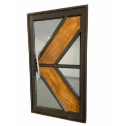 Door Alumimiun Pivot Set Fused Eco Bronze, Twakala - Cashbuild