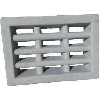 Air Brick Concrete 55mm Grey