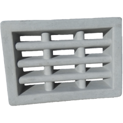 Air Brick Concrete 55mm Grey