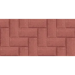 Paver Bevel Red 200X100X60mm,  - Cashbuild