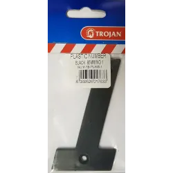 Number Plastic Small Black 95mm No. 1,  - Cashbuild
