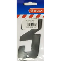 Number Plastic Small Black 95mm No. 3,  - Cashbuild