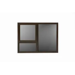 Window Frame Aluminium 28-PT129 Left Hand Bronze Reflect,  - Cashbuild