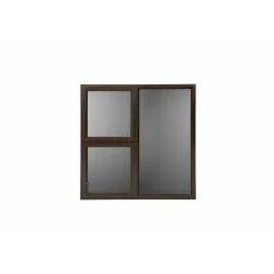 Window Frame Aluminium 28-PTT1212 Left Hand Bronze Reflect,  - Cashbuild