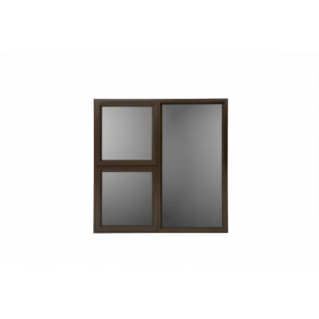 Window Frame Aluminium 28-PTT1212 Left Hand Bronze Reflect,  - Cashbuild