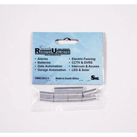 Nemek - 6mm Ferrules - Aluminiumium (10), Nemtek - Cashbuild