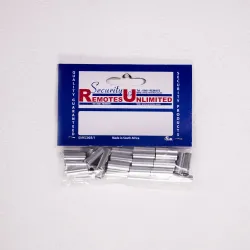 Nemek - 6mm Ferrules - Aluminiumium (50), Nemtek - Cashbuild