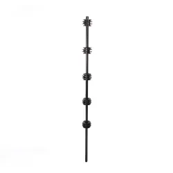 Nemek - Bracket Round Bar 5 Line - Black, Nemtek - Cashbuild