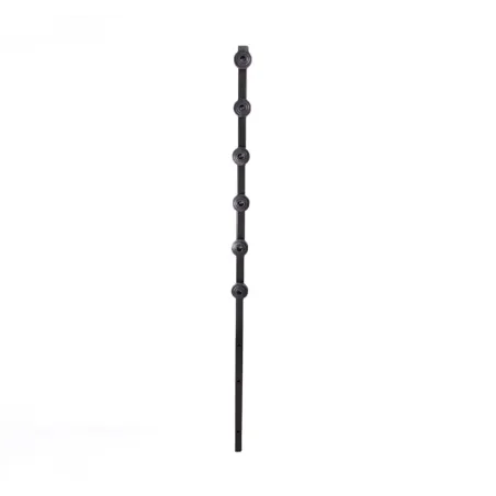 Nemek - Bracket Square Tube 6 Line Angled - Black, Nemtek - Cashbuild