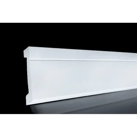 Skirting Poly Mod 16X240X90mm White,  - Cashbuild