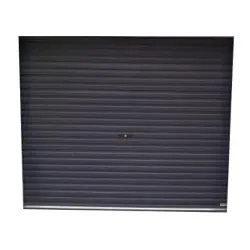 Door garage Asona Essa W/grain Charcoal 2.45X2.1M 400mm,  - Cashbuild