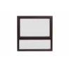 Window Frame Aluminium 28-Pt99 Bronze Obscure