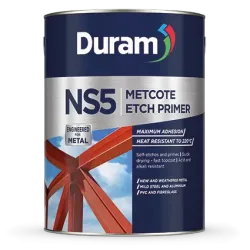 Duram NS5 Metcote Etch Primer Black 5L,  - Cashbuild