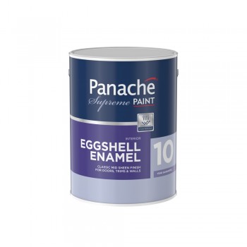 Panache Eggshell Enamel White 5L, Panache - Cashbuild